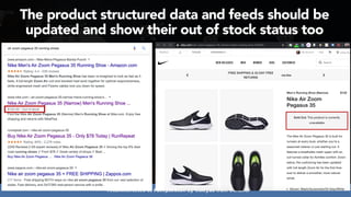 #ecommerceseo at #deepseocon by @aleyda from @orainti
The product structured data and feeds should be
updated and show their out of stock status too
 