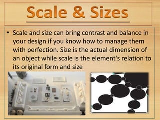 Elements of design | PPTX