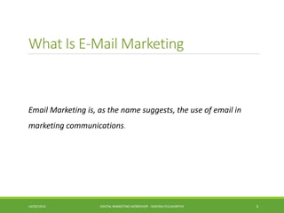 7 email marketing
