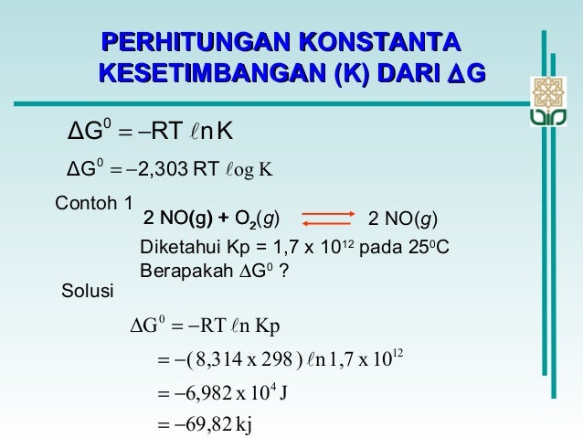 7 energi bebas gibbs 7 energi bebas gibbs