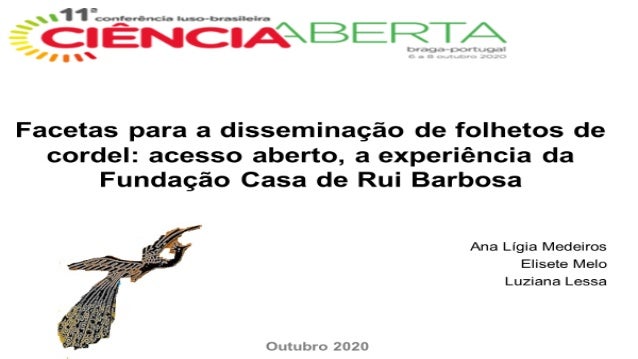 Veio de longe
• O cordel, vindo da Península Ibérica,
aportou no Brasil na segunda metade do
século XIX, em especial, no N...