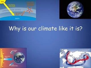Why is our climate like it is?
 