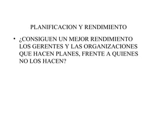 7 Fundamentos De PlanificacióN | PPT