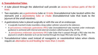 Intestinal Intubation 7- gastrointestinal intubation, nursing management | PPTX