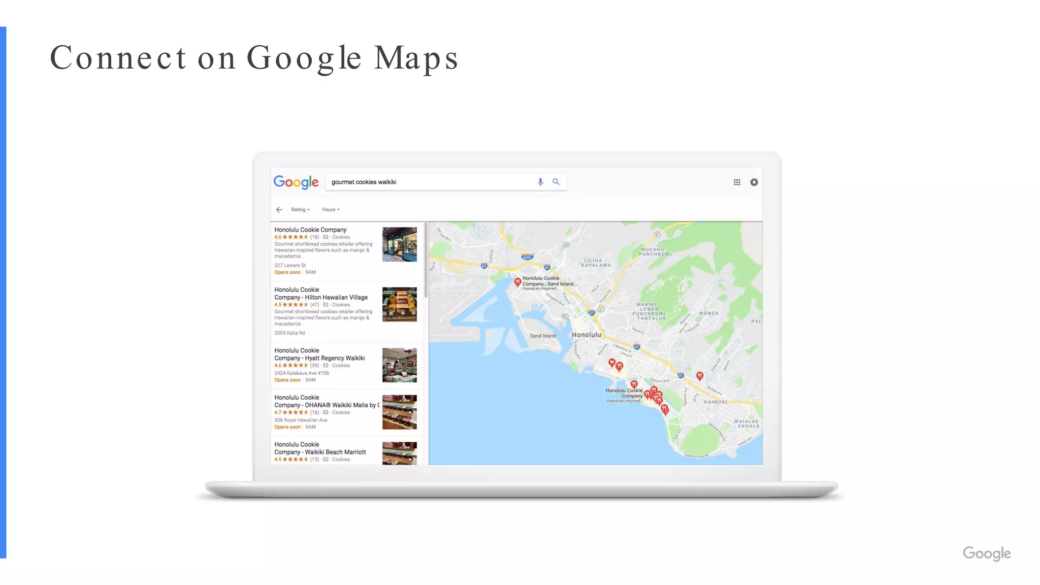 Connect on Google Maps
 