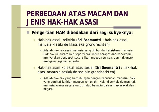 Jelaskan Perbedaan Antara Hak Asasi Manusia Dengan Hak Warga Negara Terkait Perbedaan