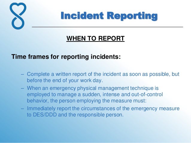 Reporting