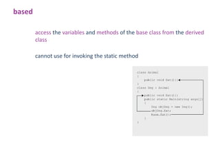 7 inheritance and polymorphism | PPT