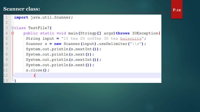 [Java] #7 - Input & Output Stream | PPT