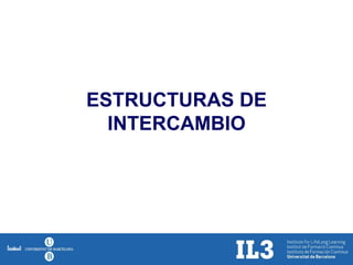 ESTRUCTURAS DE INTERCAMBIO 