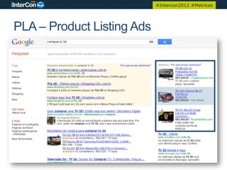 #Intercon2012 #Metricas




PLA – Product Listing Ads
 