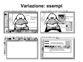 Variazione: esempi 