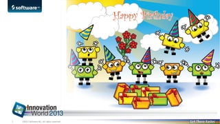 2

©2013 Software AG. All rights reserved.

 