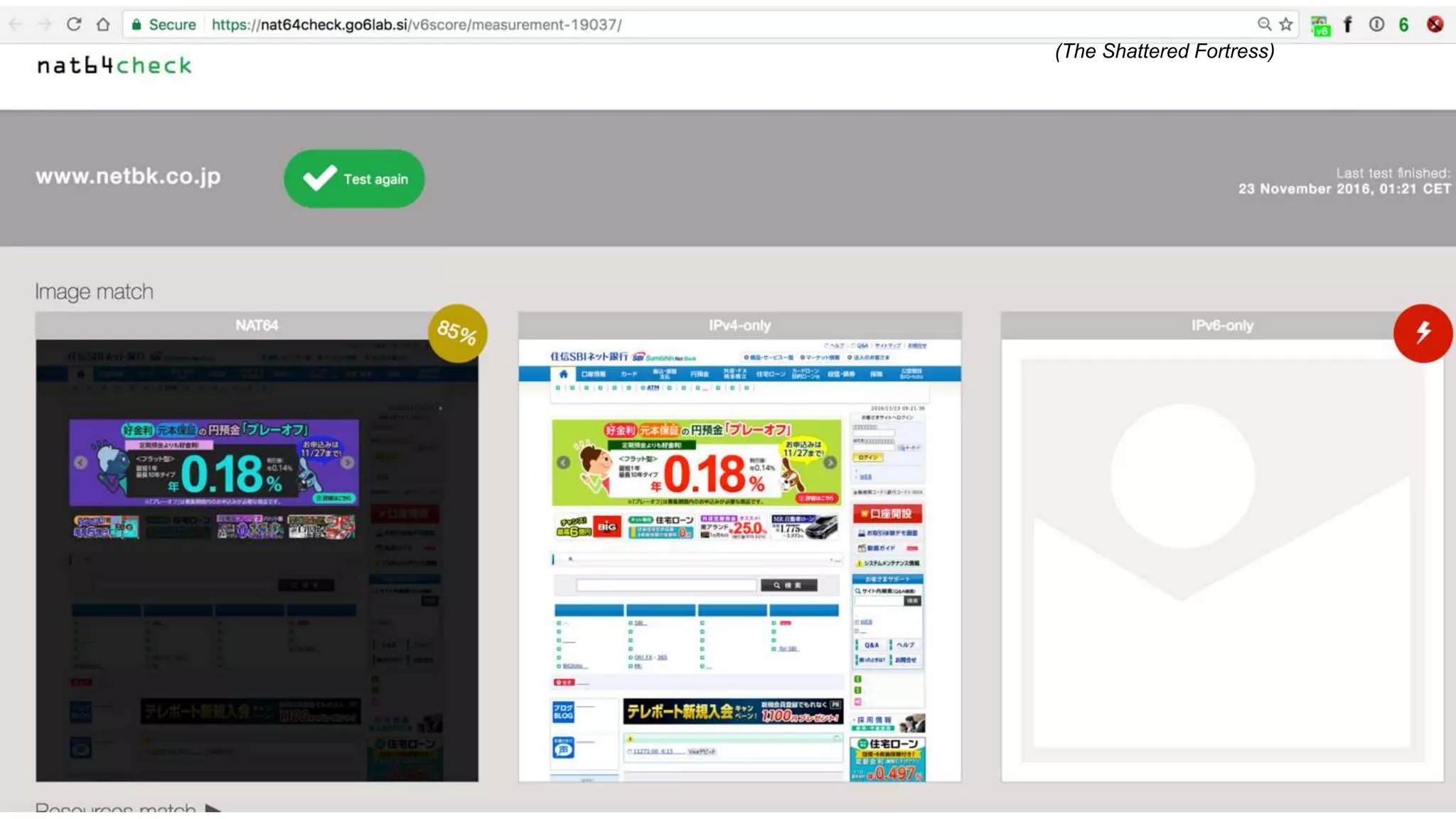 (The Shattered Fortress)
 