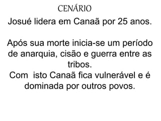 O ANTIGO TESTAMENTO EM PERÍODOS
1º PERÍODO ‐ ORIGENS
‐ Durou aproximadamente 2400 anos
‐ Gênesis 1‐11
‐ Adão e Eva, dilúvio
 