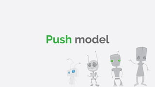 Push model
 