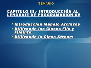 7 manejo de archivos | PPT