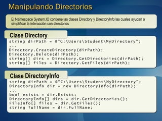 7 manejo de archivos | PPT