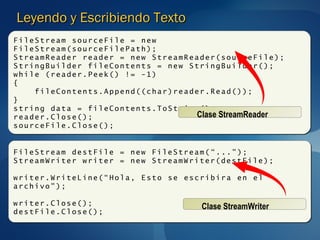 7 manejo de archivos | PPT