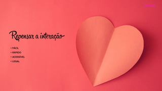 + FÁCIL
+ RÁPIDO
+ ACESSÍVEL
+ LEGAL
Rep a tрação
 