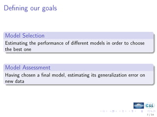 7 - Model Assessment and Selection | PDF