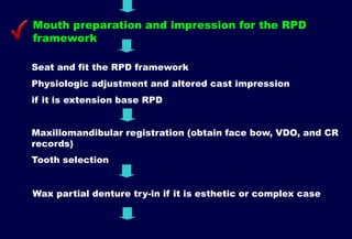 Try In Base Rpd 7- Mouth and abutment preparation.pptx