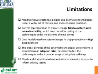 Foresight analysis and ex- ante assessment of promising technologies: To inform decision making