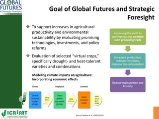 Foresight analysis and ex- ante assessment of promising technologies: To inform decision making