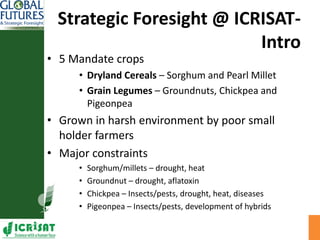 Foresight analysis and ex- ante assessment of promising technologies: To inform decision making