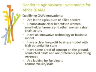 Session 7: Next steps for AWARD Anjiru Kamau Rutenberg