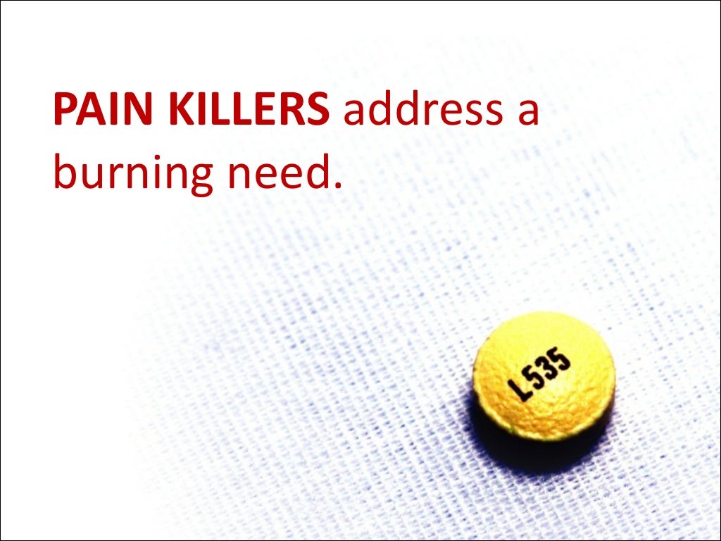 PAIN KILLERS address a