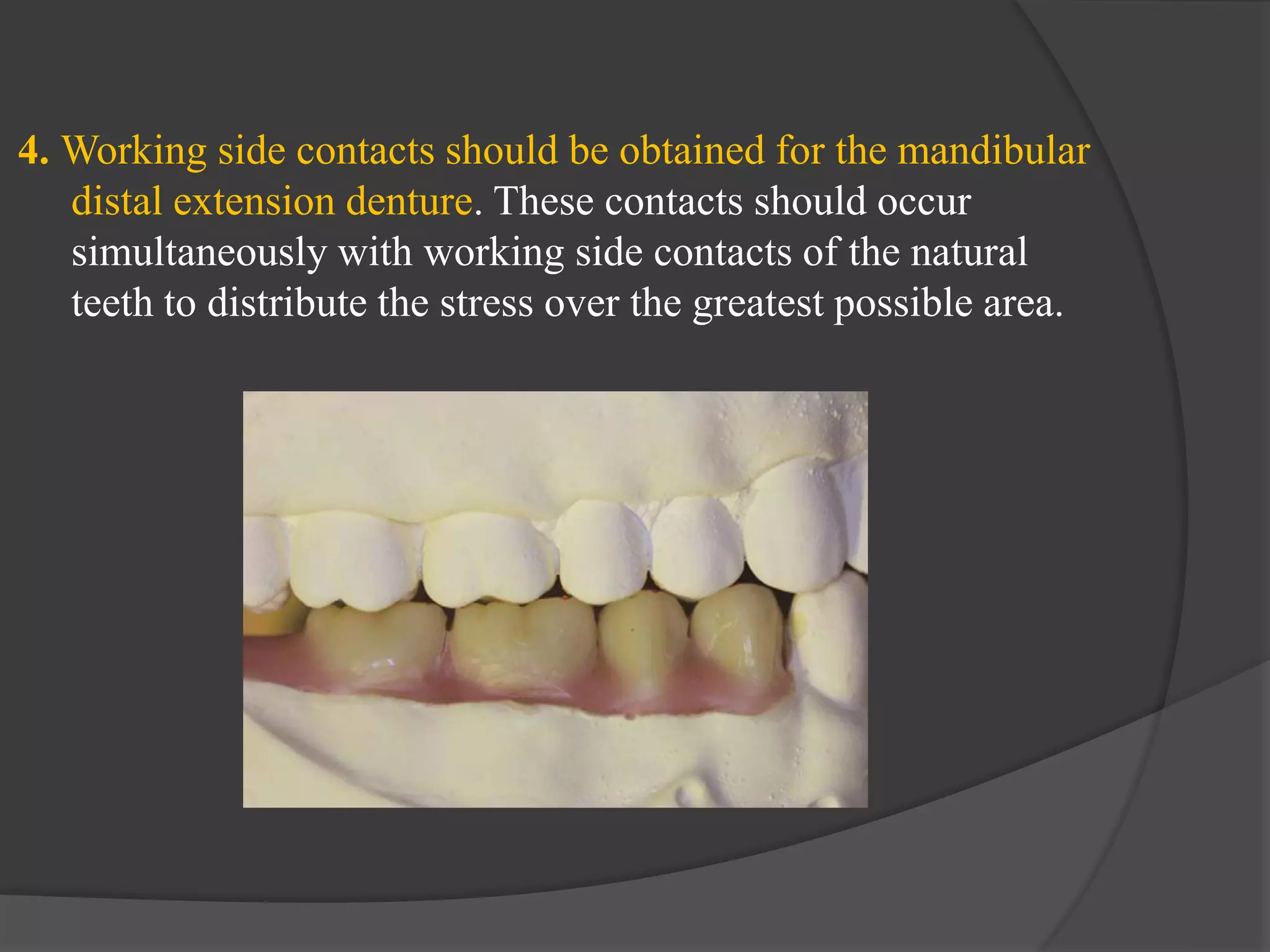 Occlusion in Removable Partial Dentures | PPT