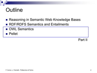 Owl Logic Rdf Inverse Logic and Reasoning in the Semantic Web (part II –OWL) | PDF