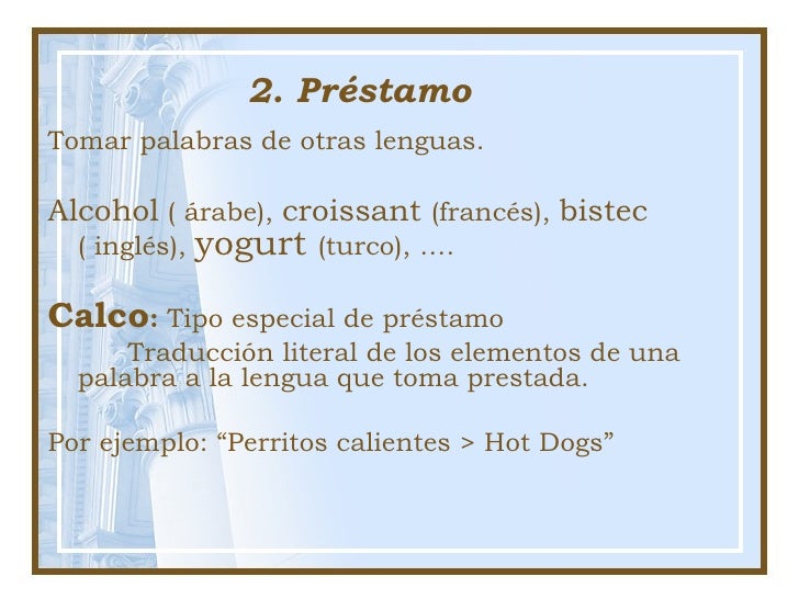 20 Ejemplos De Prestamos Linguisticos Creditomiti 20 Ejemplos De Prestamos Linguisticos Creditomiti