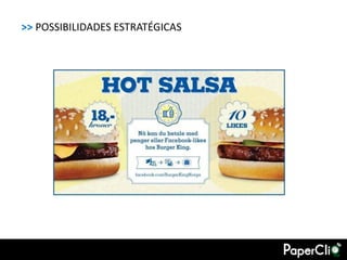 >> POSSIBILIDADES ESTRATÉGICAS
 