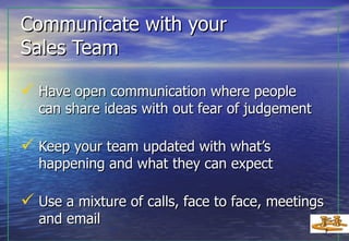 7 Popular Ways To Motivate Your Sales Team | PPT