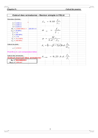 Poutre Simple 7 poutre | DOCX