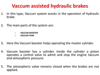 vacuum-assisted power brake - Students