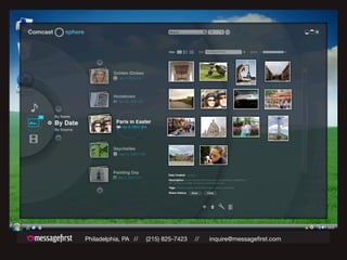 Philadelphia, PA // (215) 825-7423 // inquire@messagefirst.com
 