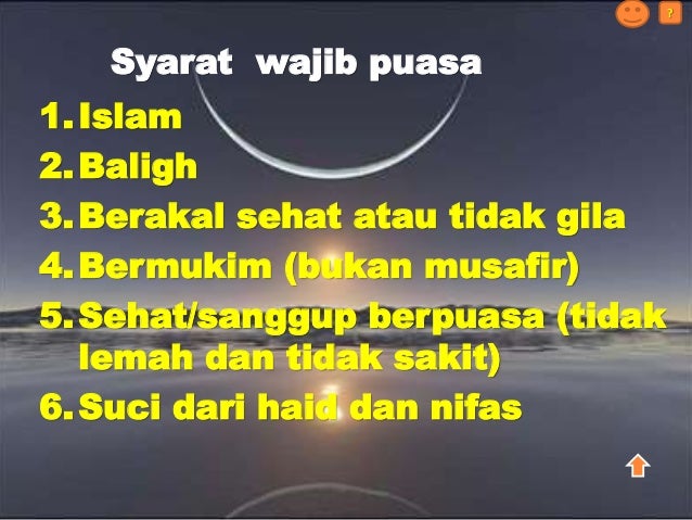 Sebutkan 4 Macam Puasa Wajib Dan Sunnah - Sebutkan Mendetail