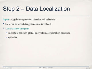 Database ,7 query localization | PPT