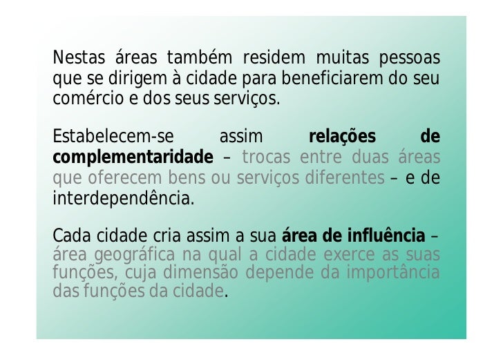 Ha Dois Conceitos Fundamentais Para Compreender As Cidades