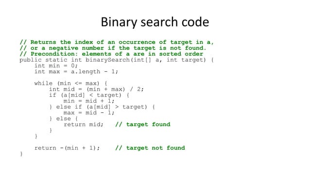 7 searching injava-binary | PPT