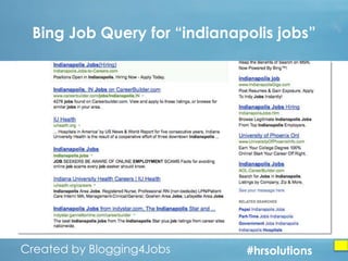 Bing Job Query for “indianapolis jobs”

Created by Blogging4Jobs
Created by Blogging4Jobs

#hrsolutions
#hrsolutions
#hrsolutions

 