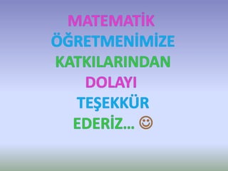 7.SINIF - ALAN HESAPLAMA (SLAYT)