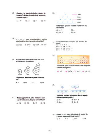 18.        22.




19.

           23.




           24.

20.




           25.




21.




           26.




      84
 