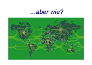 …aber wie?
 