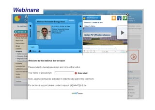 Webinare
 