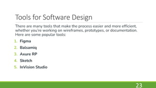This is a slide about the Software Design.pdf