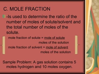 Mole Fraction Problem Set solution-Stoichiometry. This explains stoichiometry. ppt | PPT